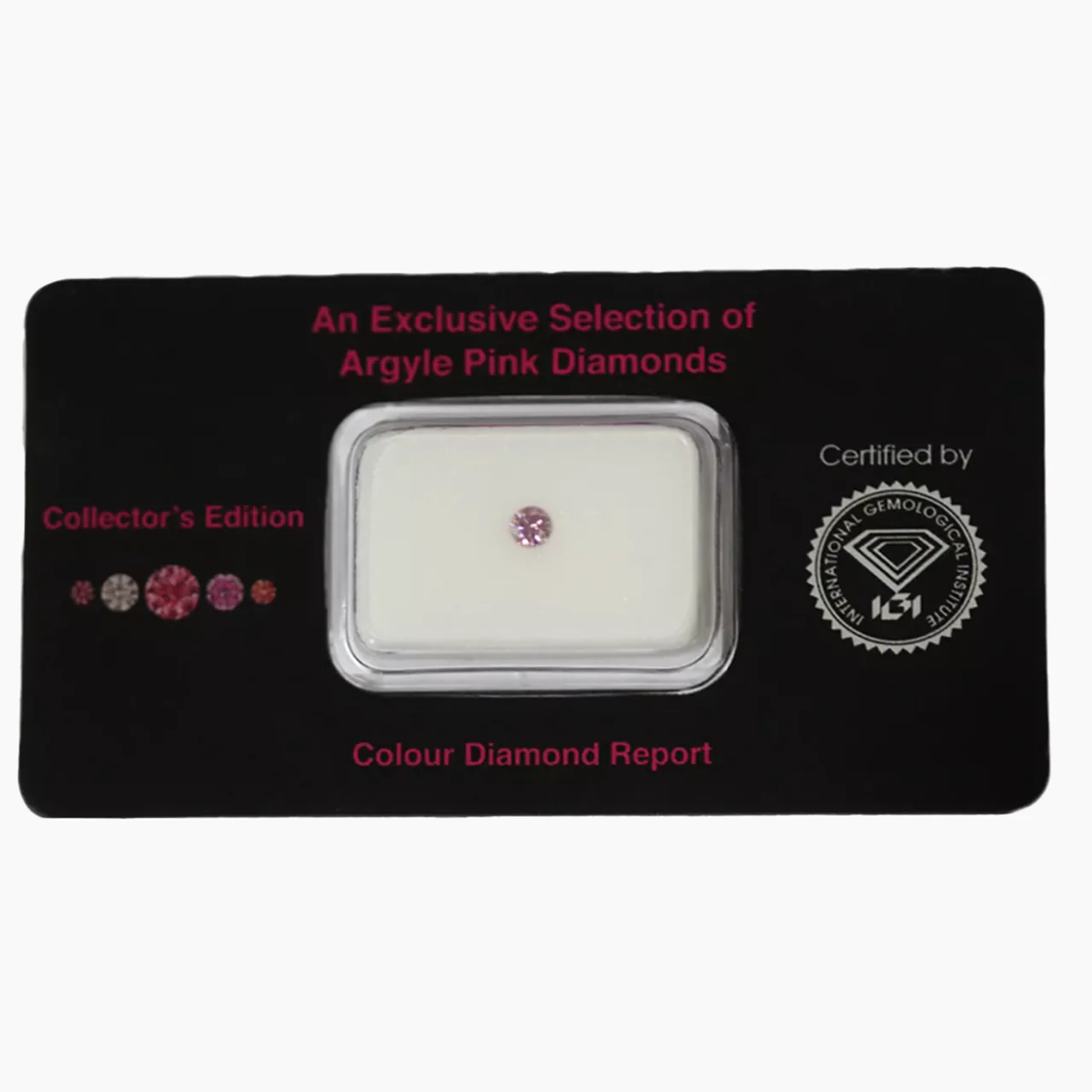 1=0.10ct FIP SI2 round brilliant cut diamond Argyle origin IGI cert 361969023