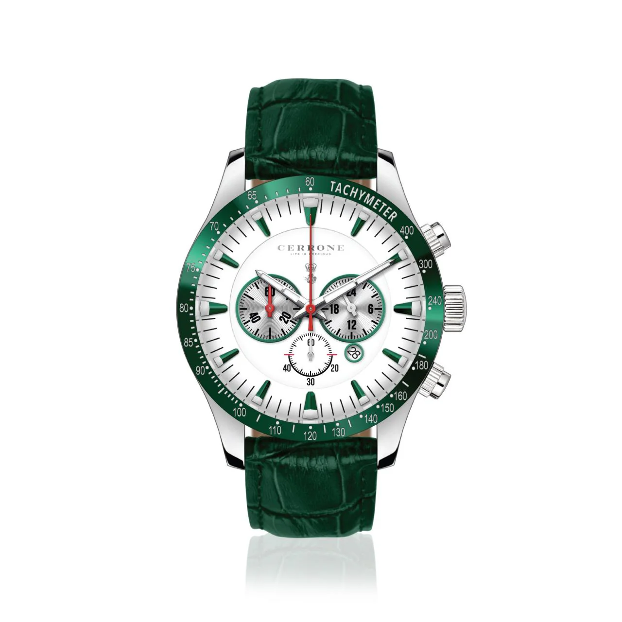 Cerrone 50th Anniversary chronograph ‘Verde’ watch